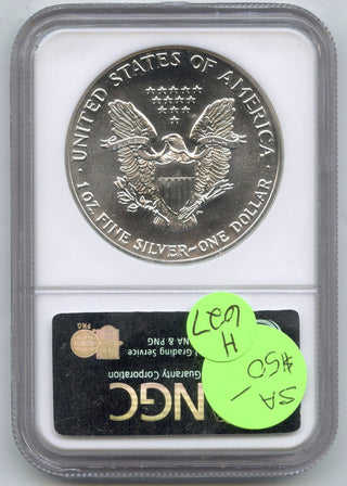 1989 American Eagle 1 oz Silver Dollar NGC MS69 Certified US Mint Bullion H627