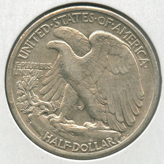 1945-D Silver Walking Liberty Half Dollar 50c Denver Mint  - SR235