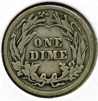 1916 Barber Silver Dime - Philadelphia Mint - H646