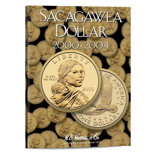 Sacagawea Dollar 2000 - 2004 Set Coin Folder - Harris Album 2715 Indian Princess