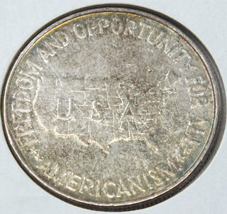 1952 Washington Carver Silver Half Dollar - Toning Toned Commemorative - H307