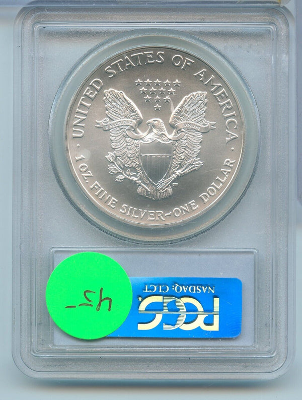 2003 American Silver Eagle 1 oz 999 Silver Dollar PCGS MS68 - SR65