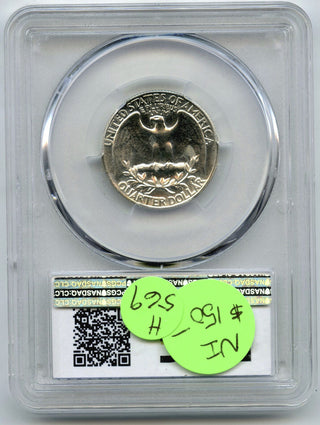 1940 Washington Proof Silver Quarter PCGS PR 65 Certified - H569