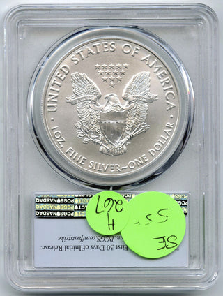 2021-(S) American Eagle Silver Dollar PCGS MS70 Emergency Issue Type 1 - H267