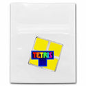 Tetris O Shape Yellow 1 Oz 999 Silver 2023 Niue $2 Coin Tetrimino Block - JP431