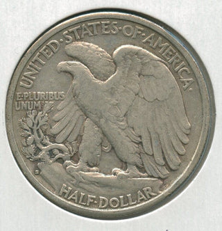 1933-S Silver Walking Liberty Half Dollar 50c San Francisco Mint  - SR219