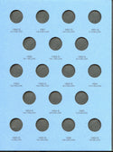 Coin Folder Roosevelt Dime 1946 to 1964 Set - Whitman Album 9029 Official