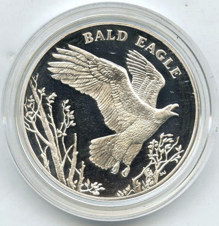 2003 National Widlife Bald Eagle Refuge System Centennial Silver Medal H540