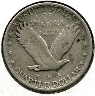 1918-D Standing Liberty Silver Quarter - Denver Mint - C659