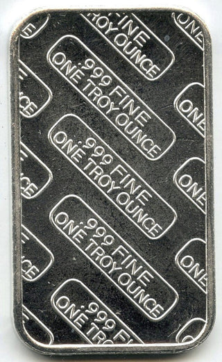The One Ounce Silver Buller 999 Art Medal 1 oz Ingot Bar Vintage - H435