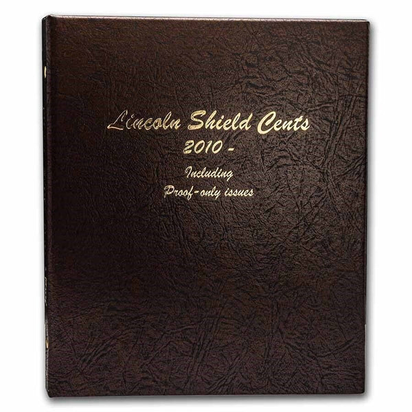 Lincoln Shield Cents 2010 - Set Dansco Album 8104 Folder - New Sealed - B847