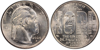 2024-P Dr. Pauli Murray American Women Quarter 25C Unc Philadelphia Mint AWP11