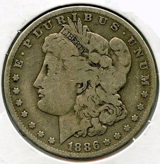 1886-O Morgan Silver Dollar - New Orleans Mint - BR403