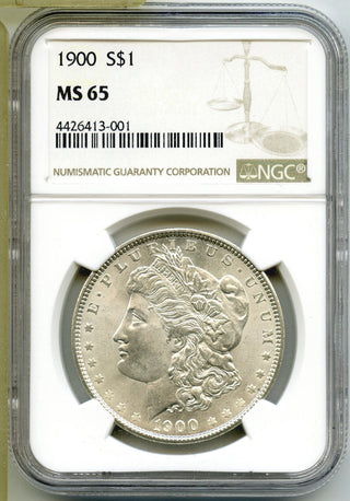 1900 Morgan Silver Dollar NGC MS65 Certified $1 Philadelphia Mint - B121