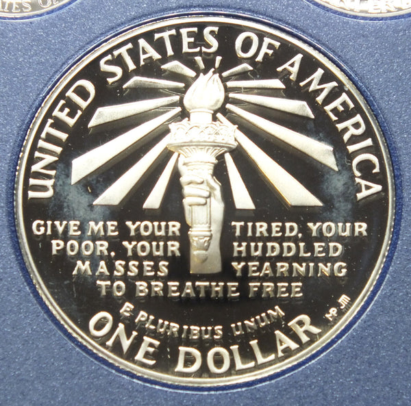 1986 United States Prestige Proof Coin Set - Ellis Island - H448
