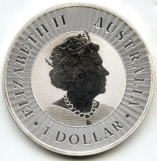 2021 Australia Kangaroo 9999 Silver 1 oz Coin $1 Dollar - Elizabeth II - H323