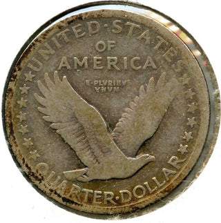 1917 Standing Liberty Silver Quarter - Type 1 - Philadelphia Mint - BX636