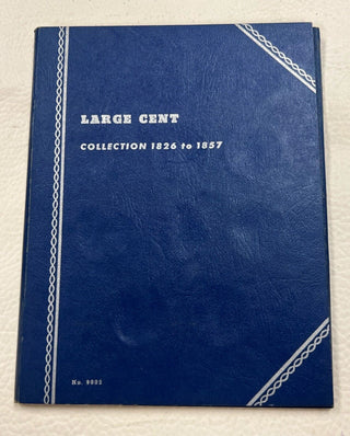 Large Cent 1c 1826-1857 Whitman 9002 Coin Album Set- SR287