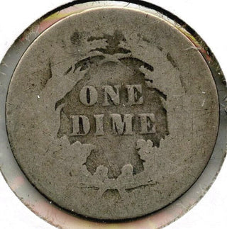 1888 Seated Liberty Silver Dime - Philadelphia Mint - B890