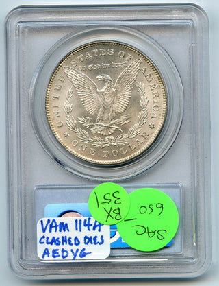 1878 7TF Morgan Silver Dollar PCGS MS64 Reverse of 1878 - Philadelphia - BX351