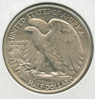 1937-P Silver Walking Liberty Half Dollar 50c Philadelphia Mint  - SR223