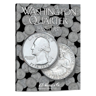 Washington Quarters 1965 to 1987 Set Coin Folder - Harris Album 2690