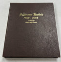 Complete Jefferson Nickels 1938-2005 Dansco Folder 8113 Album 210 Coins - KR953