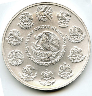 2017 Mexico Libertad 2 oz Onzas 999 Silver Plata Pura Mexican Bullion Coin H529