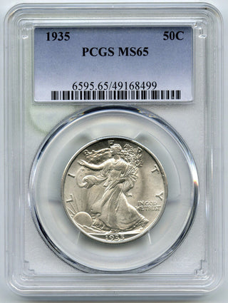 1935 Walking Liberty Silver Half Dollar PCGS MS 65 Certified - Philadelphia H554
