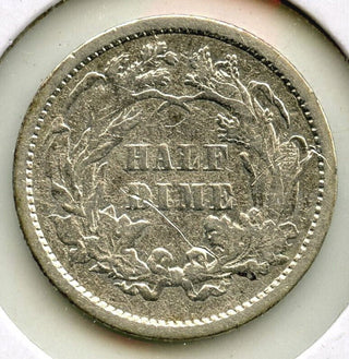 1861 Seated Liberty Silver Half Dime - Philadelphia Mint - H651