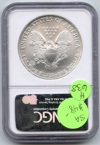 2005 American Eagle 1 oz Silver Dollar NGC MS69 Certified US Mint Bullion H638