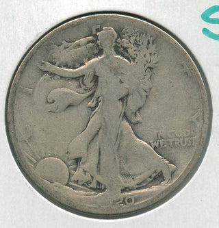 1920-S Silver Walking Liberty Half Dollar 50c San Francisco Mint  - SR216