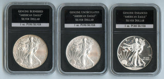 2008 - 2015 American Eagle 1 oz Silver Dollar Set 5-Coin Collection - BT911