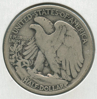 1916-P Silver Walking Liberty Half Dollar 50c Philadelphia Mint  - SR200