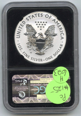 2013-W Silver Eagle Reverse Proof NGC PF69 Early Releases - West Point - H623