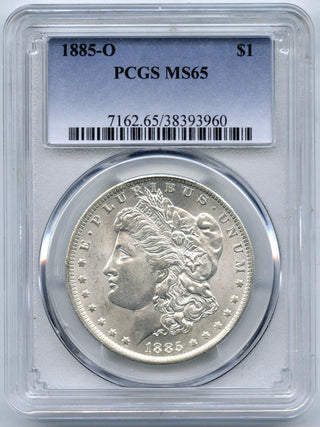 1885-O Morgan Silver Dollar PCGS MS65 Certified - New Orleans Mint - C639