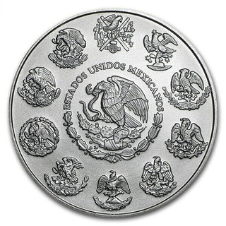 2023 Mexico Libertad 1 Oz 999 Silver Coin Mexican Plata Onza BU Uncirculated