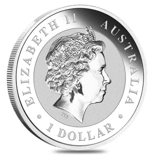 2016 Australian Kookaburra 1 Oz 999 Silver $1 One Dollar Coin BU - JM899