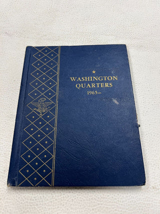 Washington Quarters 1965 -  Whitman Coin Folder 9419 Album - KR950