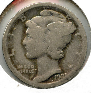 1921 Mercury Silver Dime - Philadelphia Mint - C656