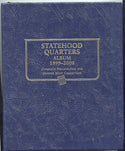 1999 - 2008 State Quarters Set Collection 8089 Whitman Classic Folder Album H470
