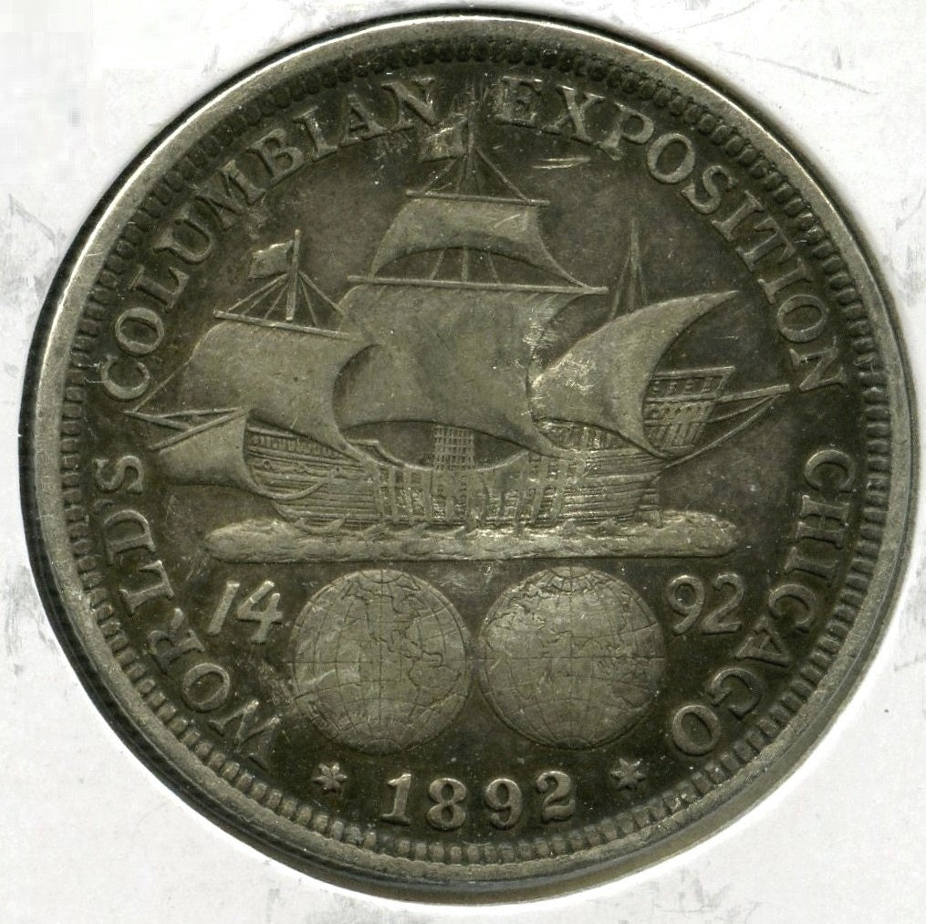 1892 Columbian Exposition Silver Half Dollar - Commemorative Coin