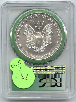 2001 American Eagle 1 oz Silver Dollar PCGS MS69 Sealed Box US Mint Green - H572