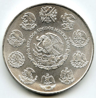 2021 Mexico Libertad 2 oz Onzas 999 Silver Plata Pura Mexican Bullion Coin H533