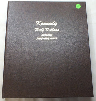Kennedy Half Dollars 1964 - 1992 Set Dansco Album 8166 Folder - H549