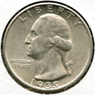 1935 Washington Silver Quarter - Philadelphia Mint - C384