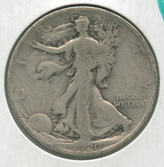 1920-P Silver Walking Liberty Half Dollar 50c Philadelphia Mint  - SR214