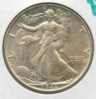 1946-P Silver Walking Liberty Half Dollar 50c Philadelphia Mint  - SR237