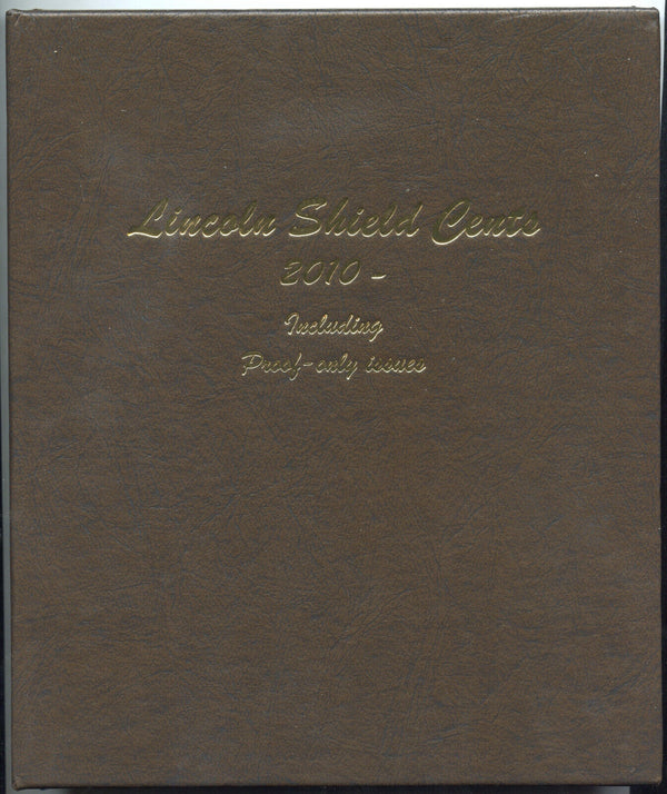 Lincoln Shield Cents 2010 - 2021 Coin Set 8104 Dansco Album Folder Pennies H478