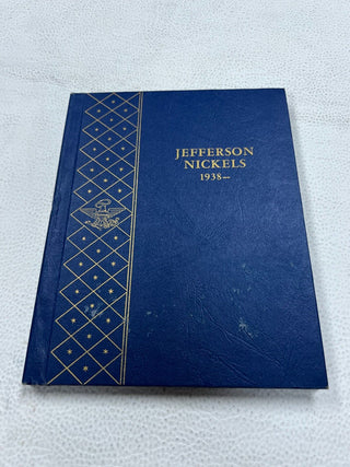 Jefferson Nickels 1938 - Whitman Coin Folder 9410 Album - KR946